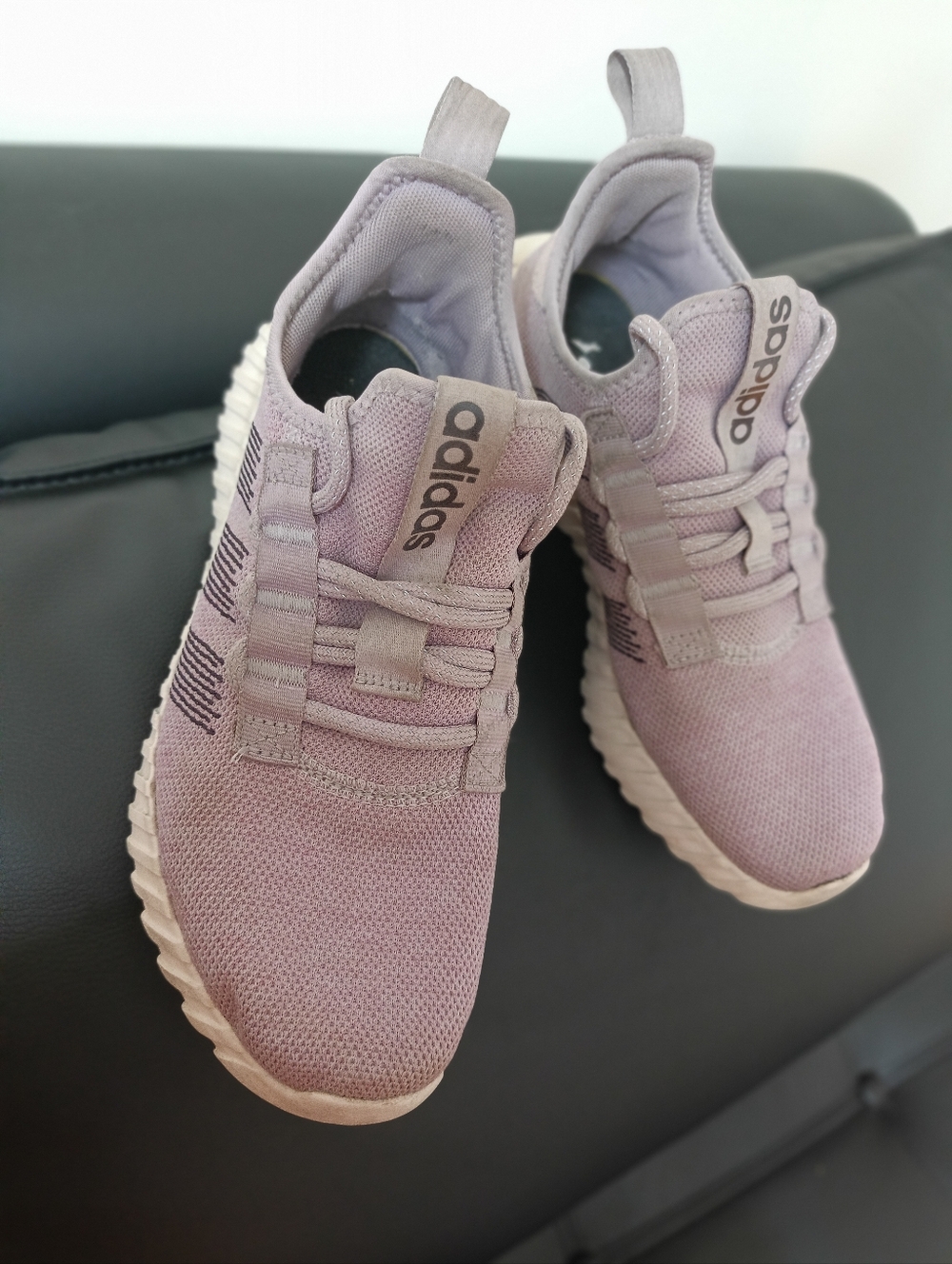 Adidas Kaptir Flow Sneakers Athletic Shoes Size 9 Lavender - Picture 10 of 16